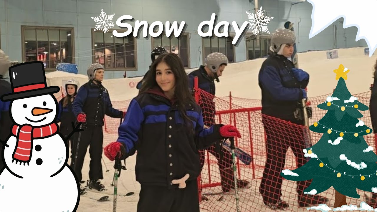 اول مره بجرب سكي مصر ما توقعت شو صار!!🥶 الجزء الثاني