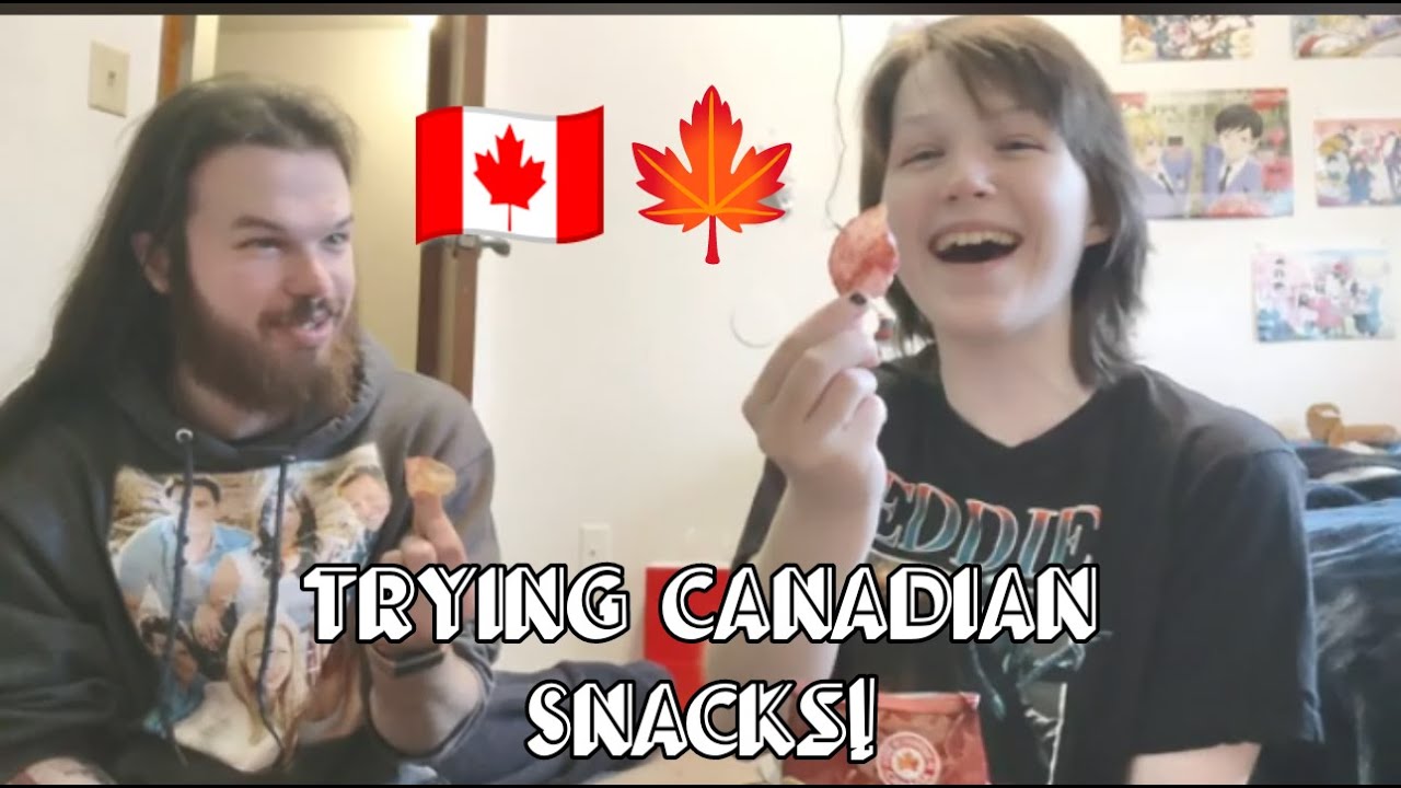 TRYING CANADIAN SNACKS FT: MY OLDER BROTHER