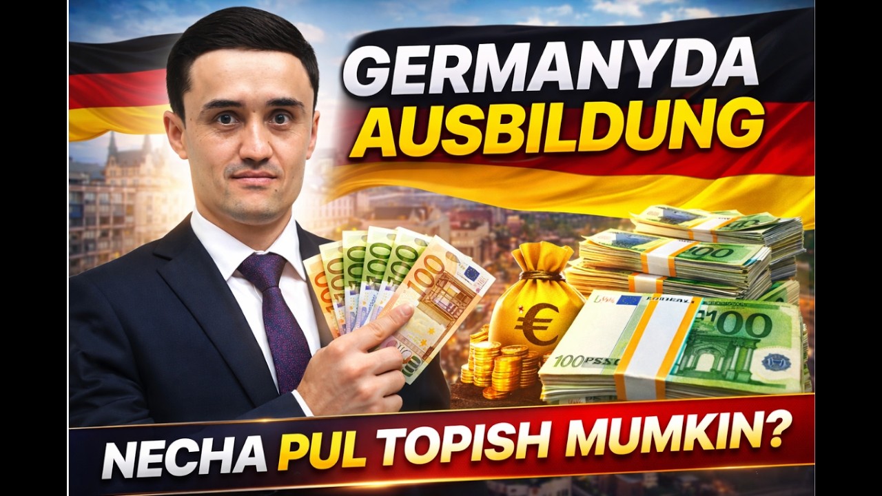 Germaniyada Ausbildung Oyligi 2026: Qancha Pul Topish Mumkin?