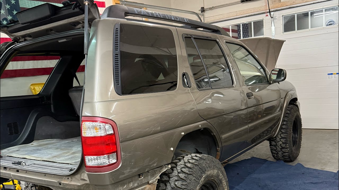 Restoring My Brother’s Nissan Pathfinder | Early Chassis Repairs.