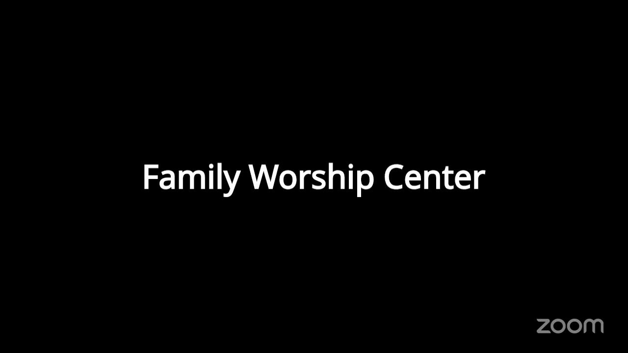Family Worship Meetings National Prayer Week Day 4. Speaker: Elder Emmanuel Agyenim
