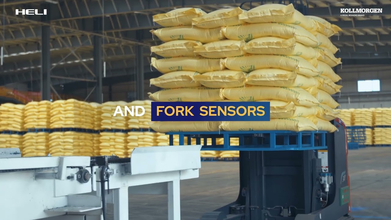 HELI AGV CTD-stapelaar | Autonome palletopslag in industriële productie
