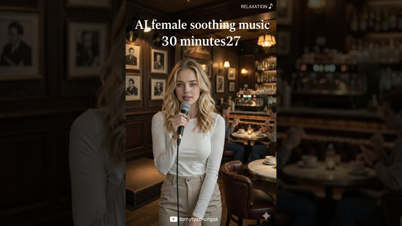 AI female soothing music 30 minutes27(Official Lyric Video) / AI Female Vocal Ballad癒やし、心地よい、AI音楽