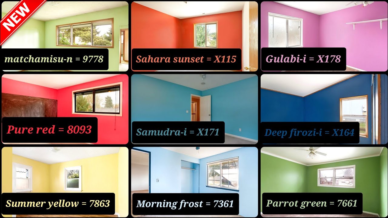 Asian paints wall colour combination with code | Asian paints interior colour combination with code