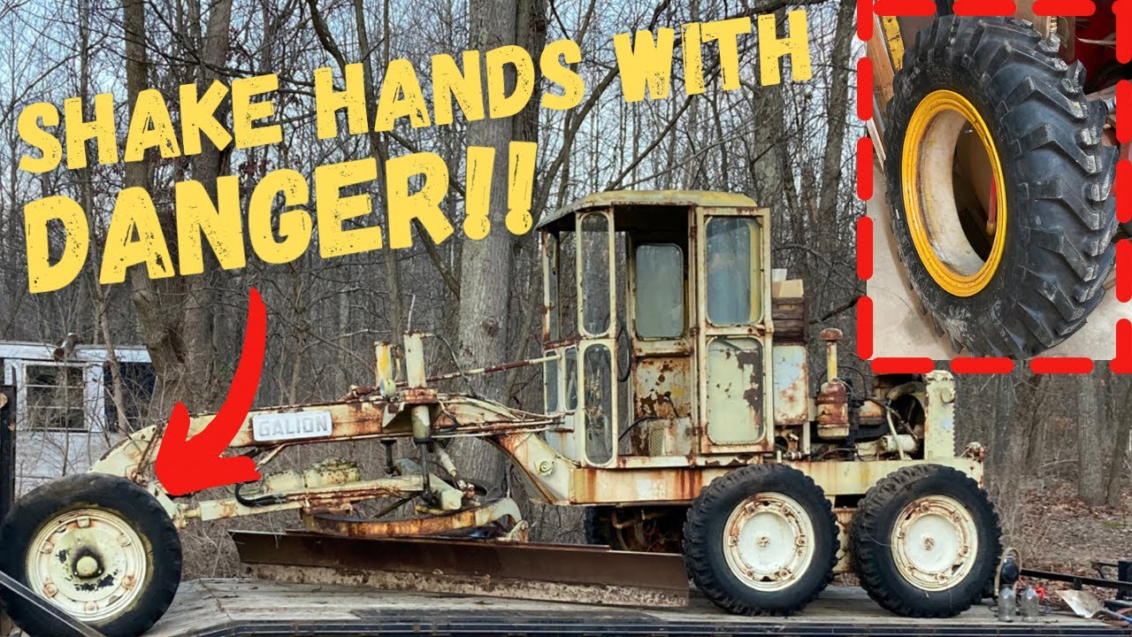 1950's Galion Road Grader 