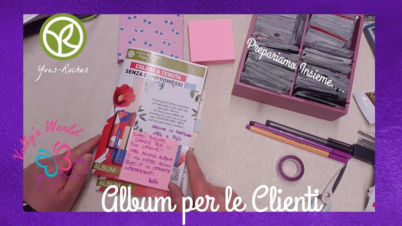 Yves Rocher - Preparazione Album