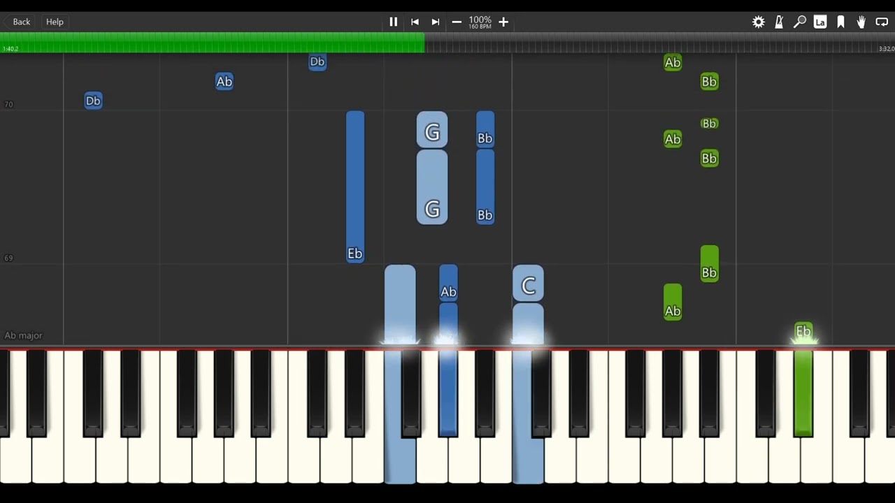 GRAN V&Iacute;A - Quevedo, Aitana [PIANO TUTORIAL]