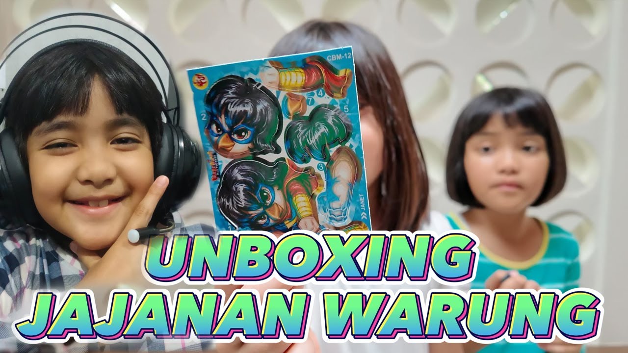 UNBOXING Mainan Beli di WARUNG 