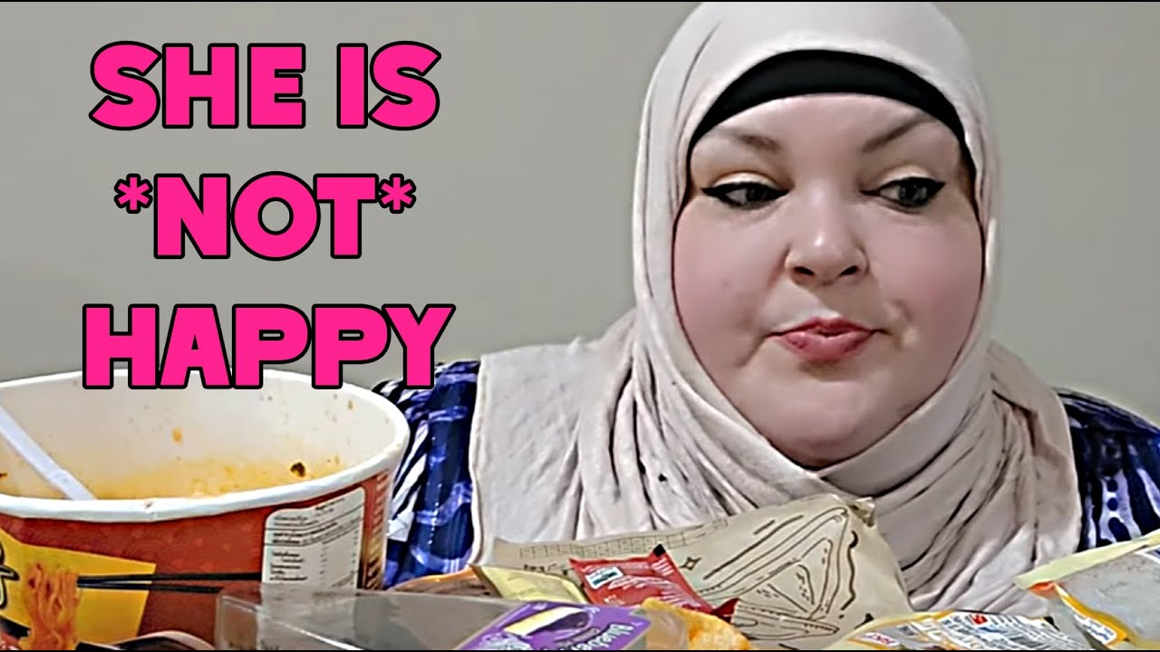 foodie beauty's PEEVED 7-11 mukbang reaction