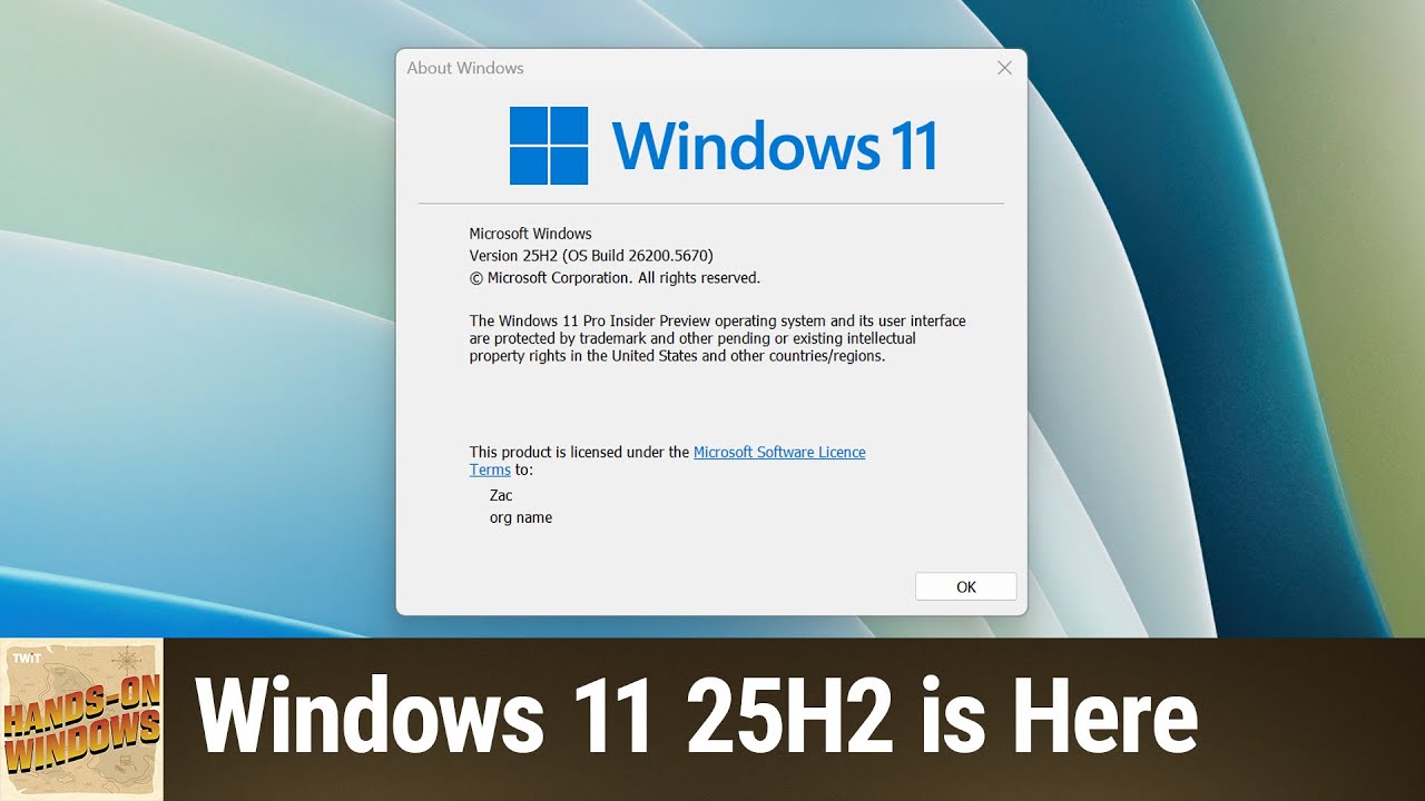 Windows 11 25H2 is Here - What’s Real, What’s Hype, and What You’ll Actually Get