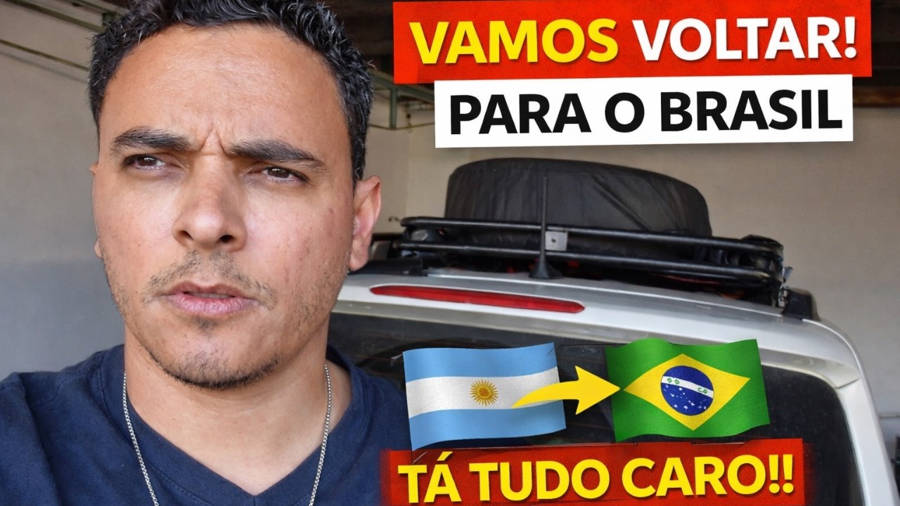 EP 18 - VAMOS RETORNAR AO BRASIL - EXPEDIÇÃO PATAGÕNIA - JEEP RENEGADE - VIAGEM DE CARRO