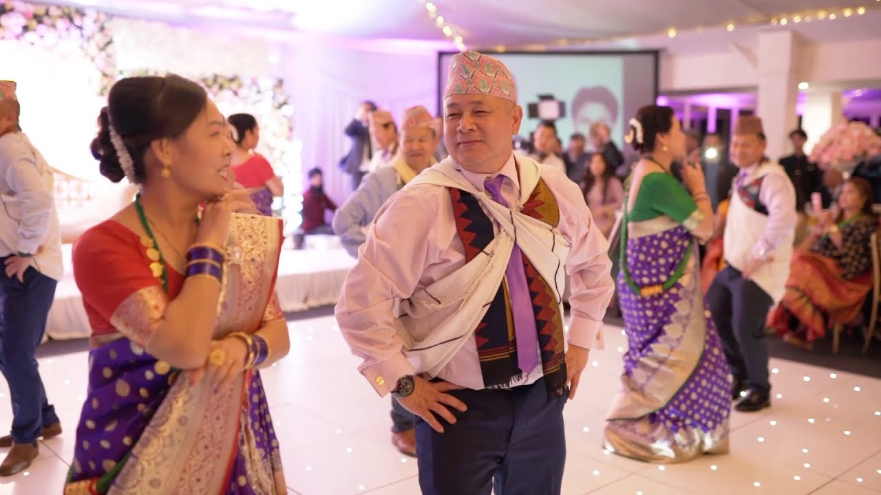 Nepali Wedding Dance | Tangting Ko Melaima | Rupa Limbu and Prakash Gurung's UK Wedding 2019