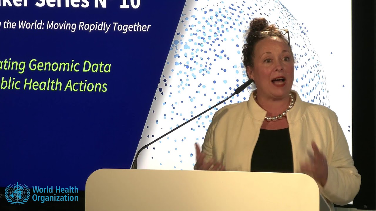 Speaker Series N&deg;10 &ndash; Translating Genomic Data into Public Health Actions