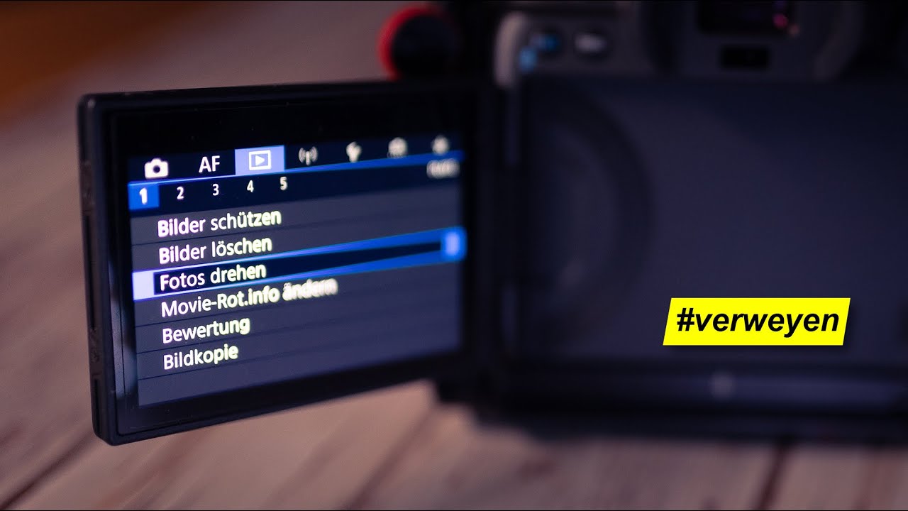 Canon EOS R5/R6  - Wiedergabe-Menu [Alle Einstellungen Schritt für Schritt]