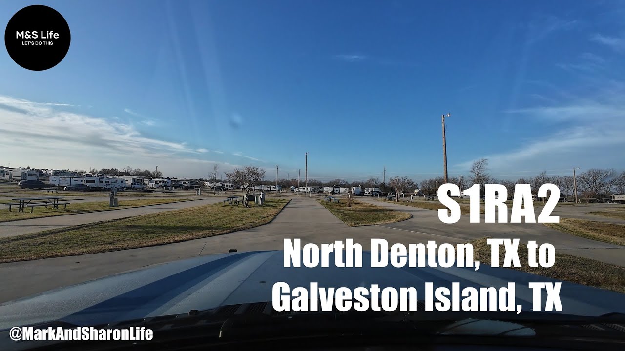 S1RA2 Ride Along: Denton, TX to Galveston Island, TX.  NERF (No Edits Raw Footage)