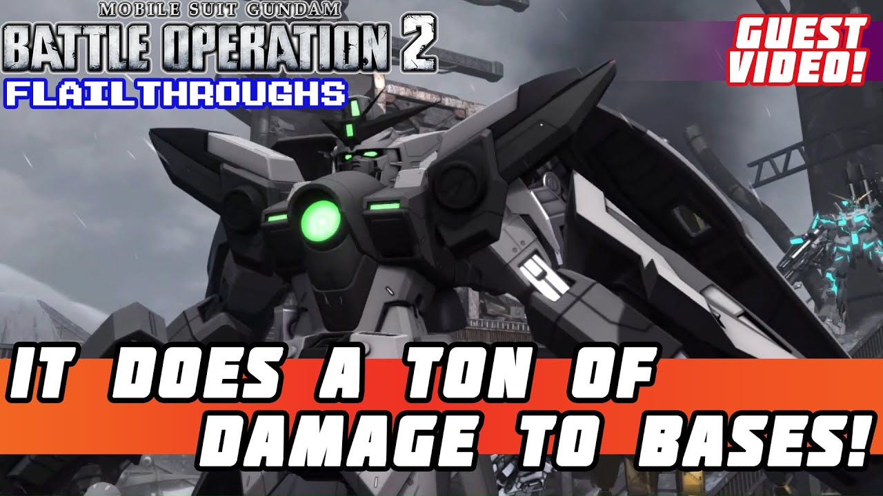 Gundam Battle Operation 2 STEAM Guest Video: Wing Gundam Zero Fights Through The Arctic Base