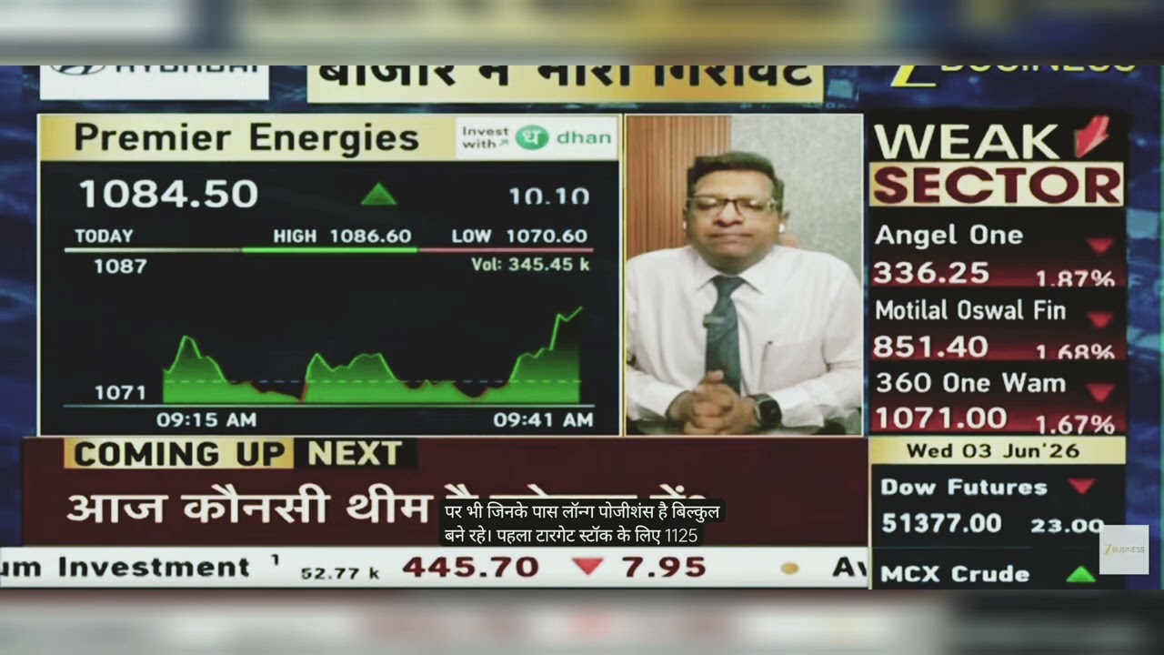 Premier Energies Share Latest News: Premier Energies Share News | Premier Energies | 3rd June 2026
