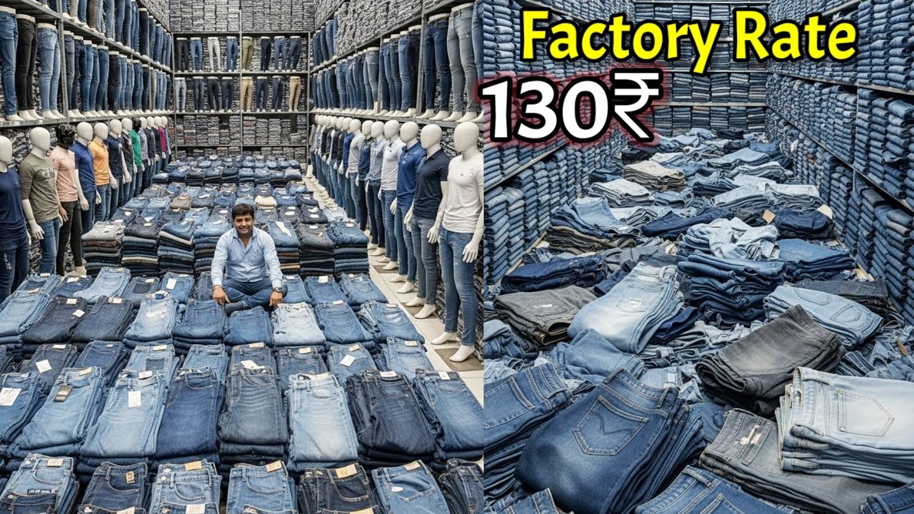 India’s Cheapest Jeans Manufacturer | Mumbai Ulhasnagar Best Wholesale Rates 