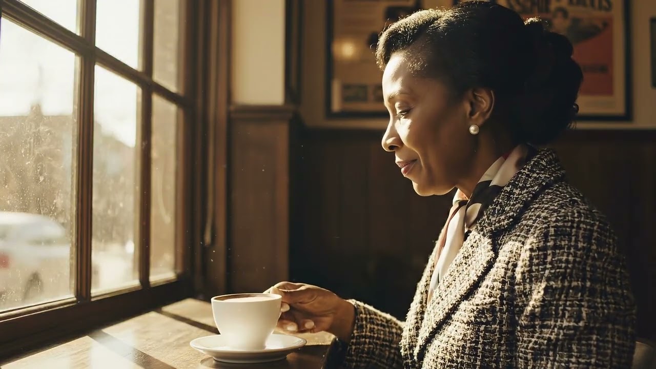 Morning jazz cafe I slow moments with vintage soul ☕