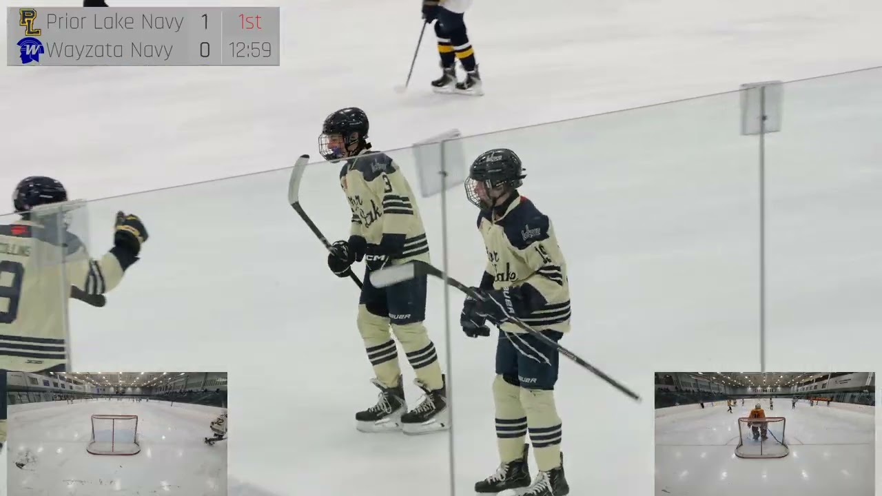 Combined - Prior Lake Bantam B2 Hockey - Laker Shootout - Game 1 - PL Navy vs Wayzata Navy