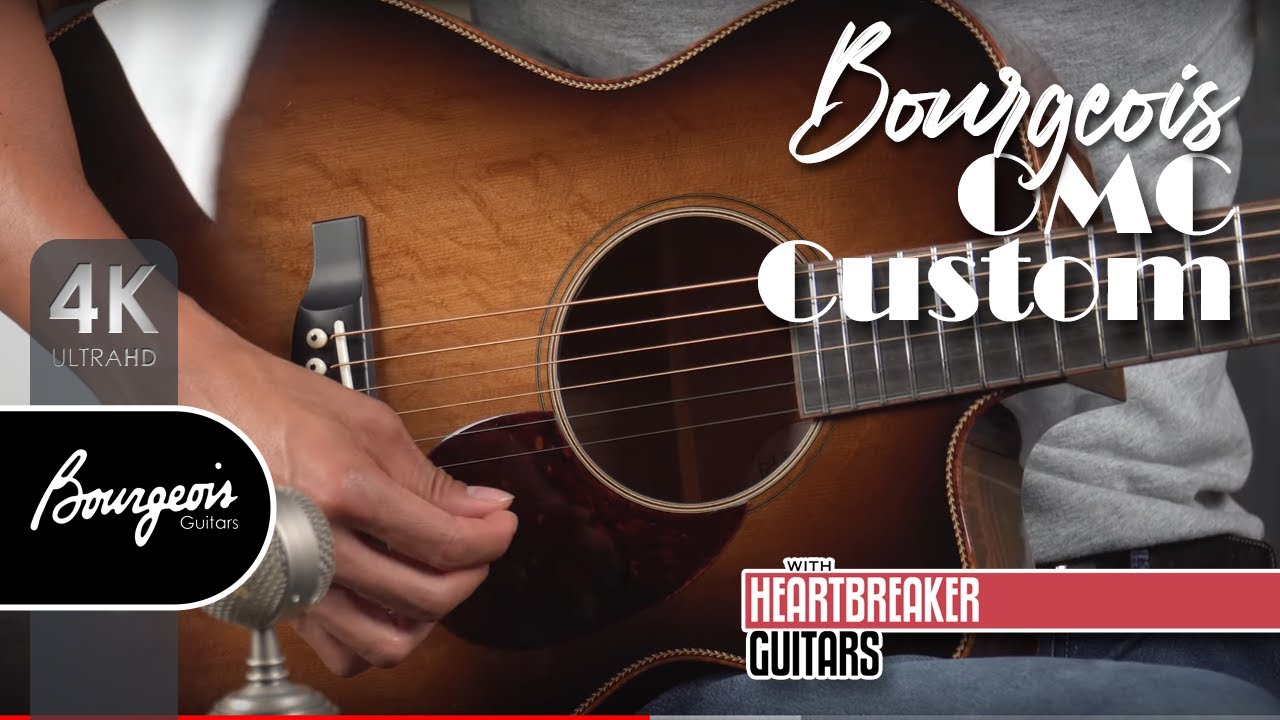 Bourgeois OMC Custom Large Sound Hole with Bear Claw Spruce