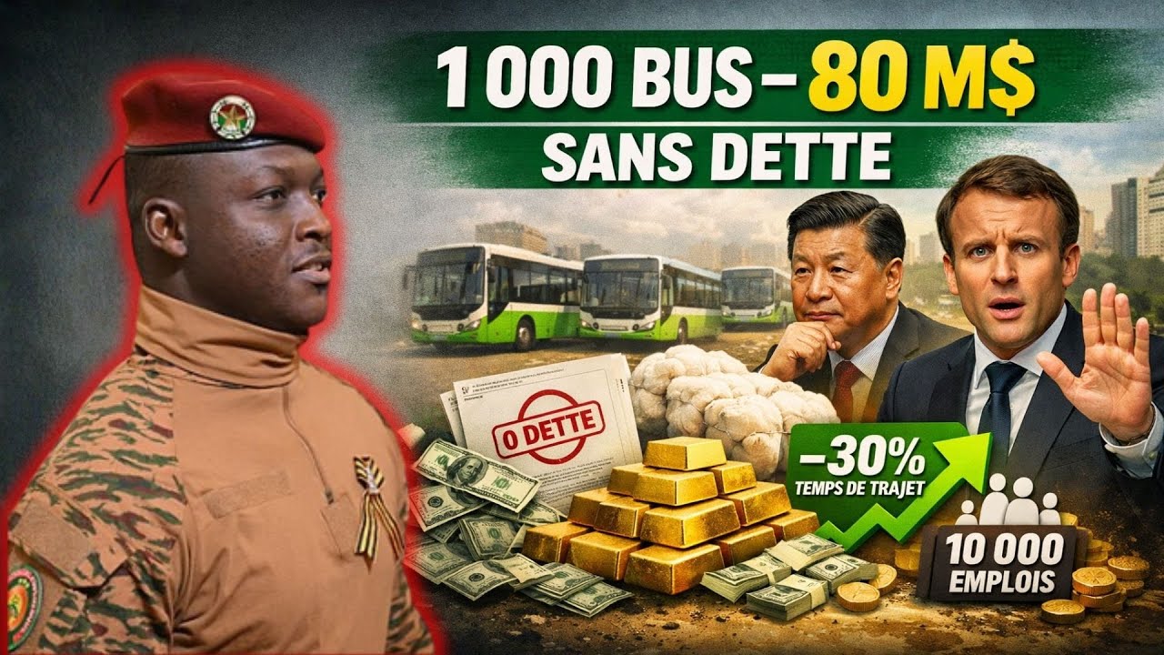 Ibrahim Traoré révèle un modèle économique inédit : Plus de 80 millions de dollars sans emprunt !