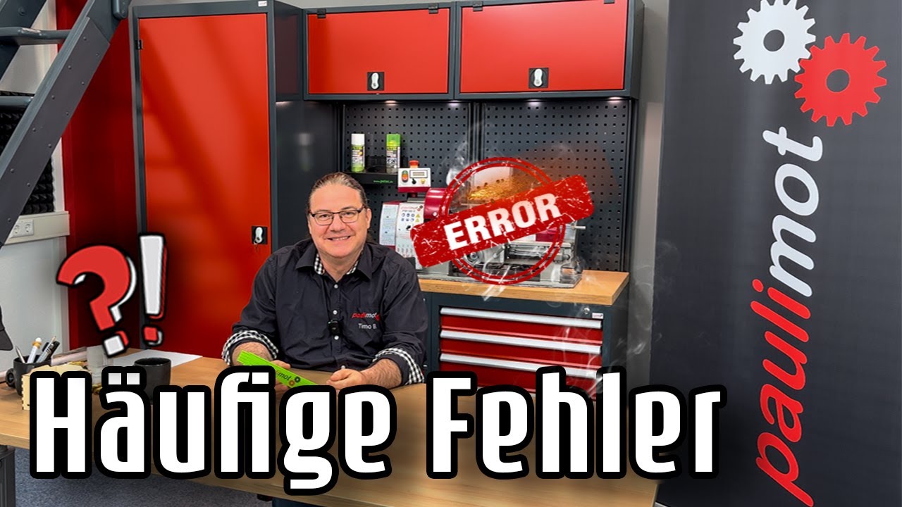Diese häufigen Fehler solltest du bei der Maschinenbedienung vermeiden! | paulimot