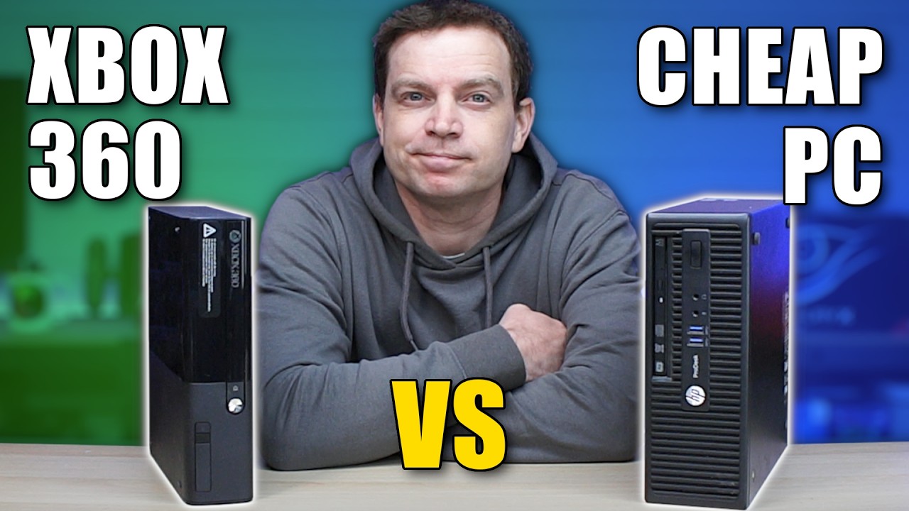 Может ли недорогой компьютер превзойти мою восстановленную Xbox 360?