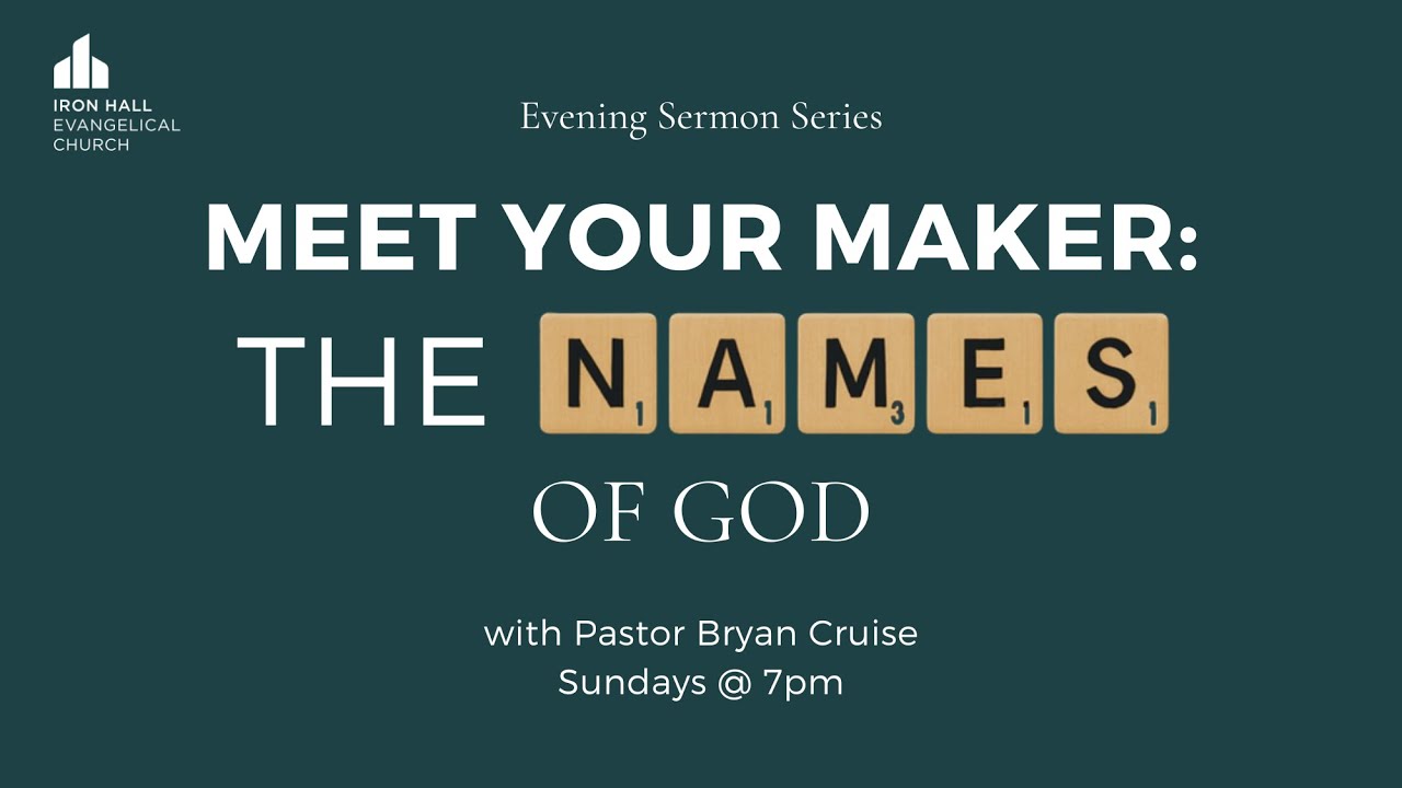 Bryan Cruise | Jehovah Qannā | The Names of God | Gospel Service | Iron Hall | Sunday 23 Nov 2025