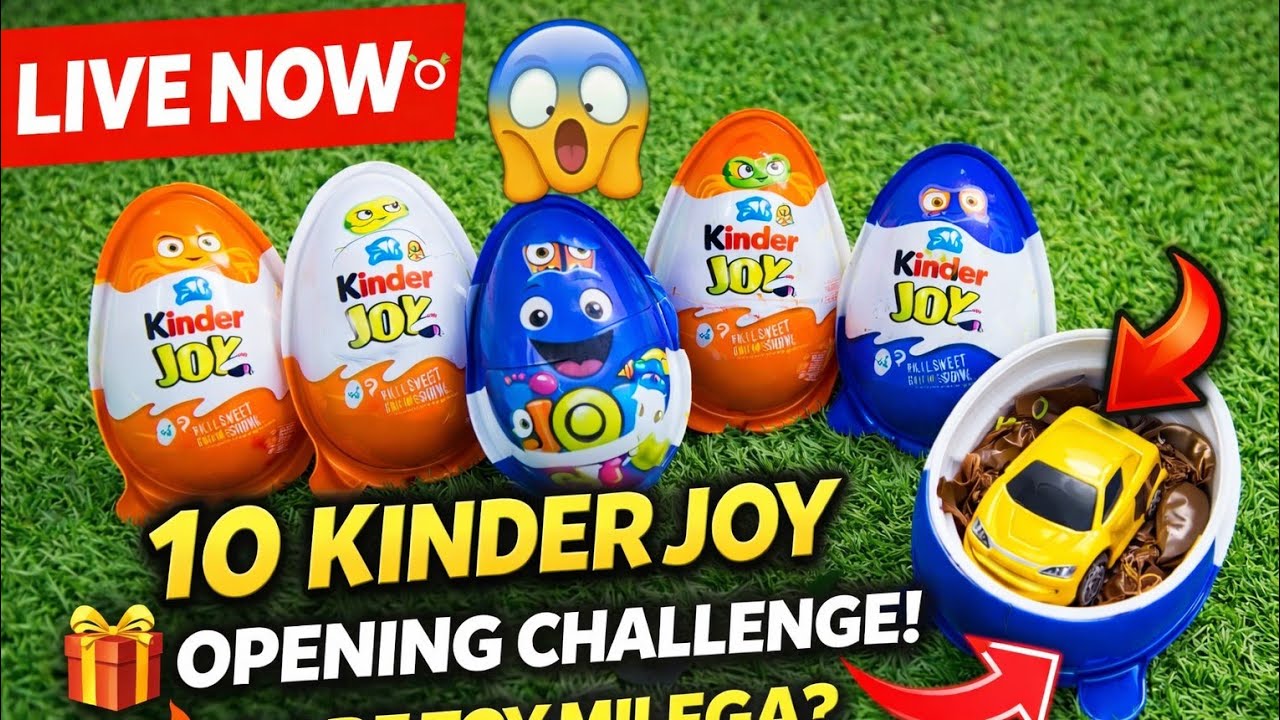 𝐉𝐨𝐲 𝐄𝐠𝐠 & 𝐊𝐢𝐧𝐝𝐞𝐫 𝐉𝐨𝐲 𝐒𝐮𝐫𝐩𝐫𝐢𝐬𝐞 𝐓𝐨𝐲𝐬 🥚🍫 | 𝐋𝐢𝐯𝐞 𝐎𝐩𝐞𝐧𝐢𝐧𝐠 𝐅𝐮𝐧! Day-3