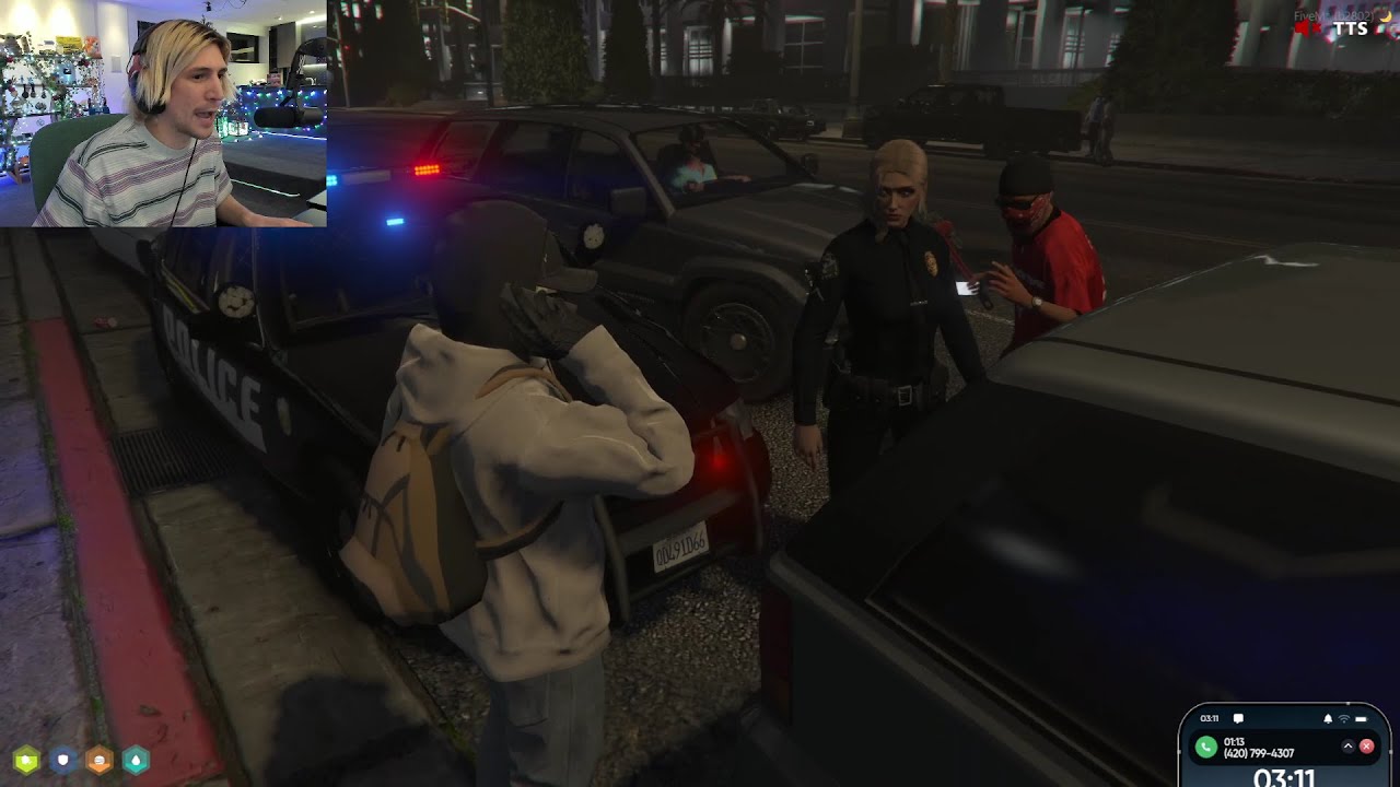 X and Peanut Rob a Cop Gun to help Ramee (Both POVs) | GTA RP NoPixel 4.0