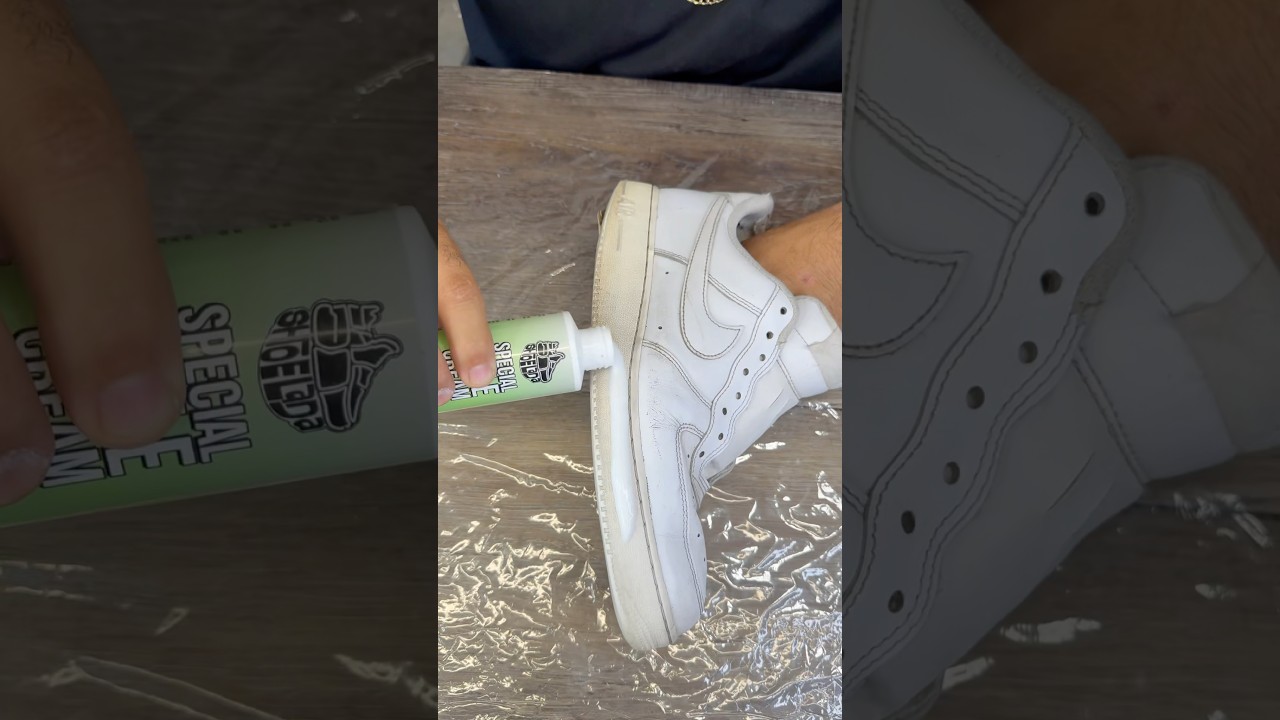 How to restore yellow soles with Special Sole Cream #shoedoc #shoelada #specialsolecream #150bucks