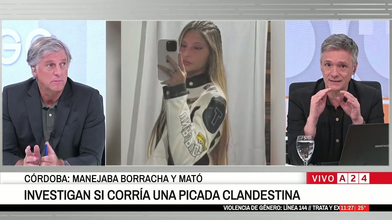 🚨 CÓRDOBA: MANEJABA BORRACHA, MATÓ A UN MOTOCICLISTA Y ARRASTRÓ SU MOTO POR CUADRAS