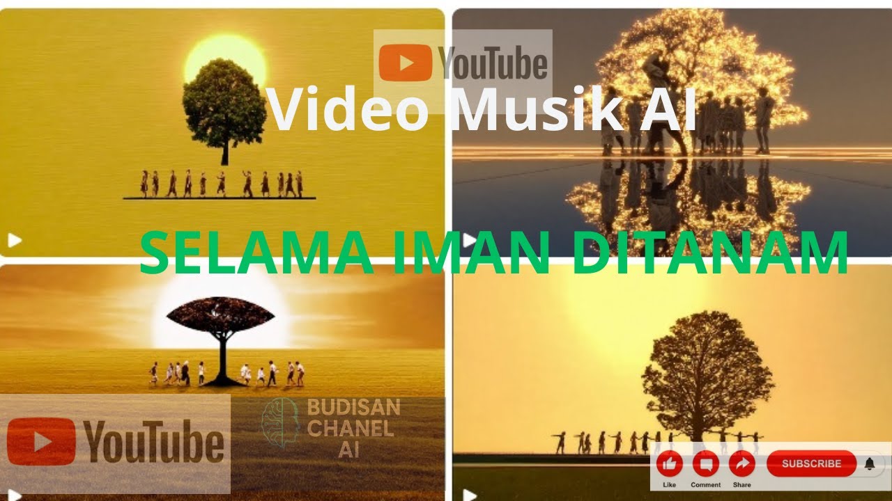 SELAMA IMAN DITANAM, Video Musik By: BudiSan,Menenangkan, menyadarkan, menyatukan