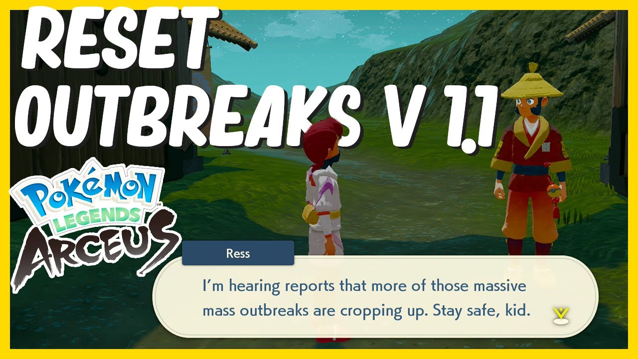 How To MANIPULATE & RESET Mass & Masssive Mass Outbreaks in Pokemon Legends Arceus V1.1