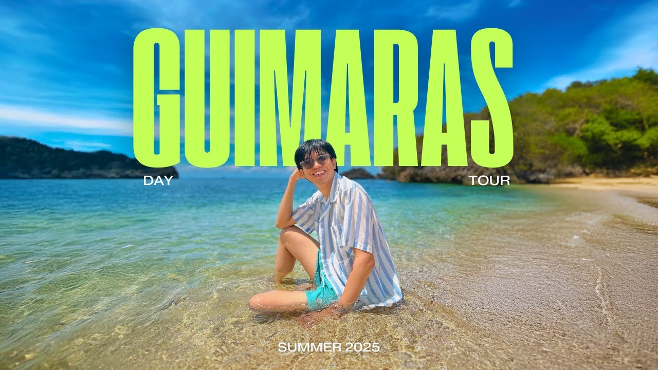 GUIMARAS ISLAND vlog 🇵🇭 day tour itinerary with prices, island hopping, trying mango pizza