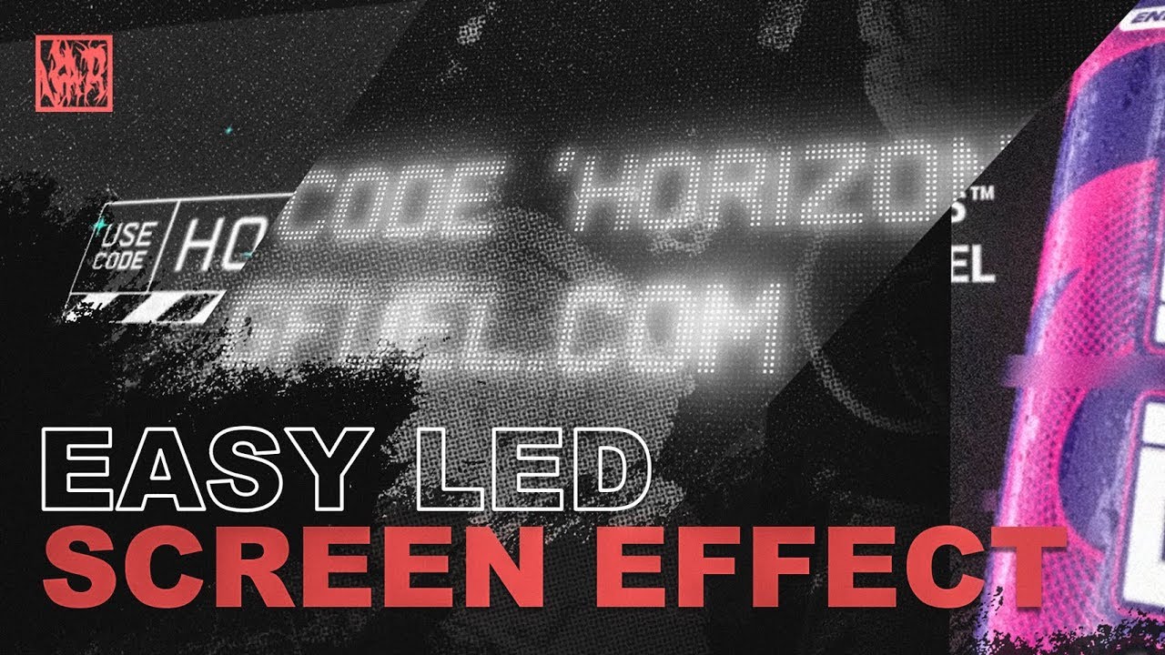 How To Create an LED Screen Effect in After Effects [Two Methods] (After Effects)
