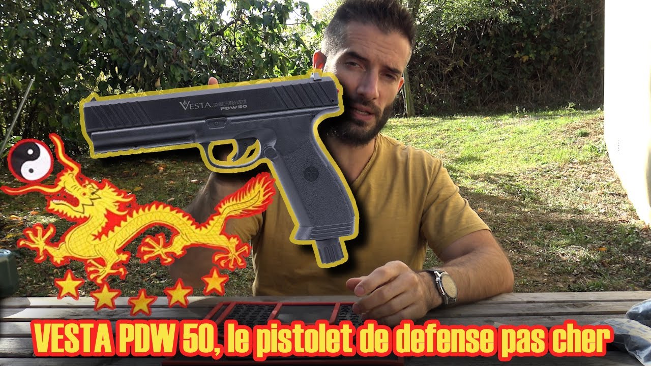 Vesta PDW 50 , pistolet de défense, pas cher !