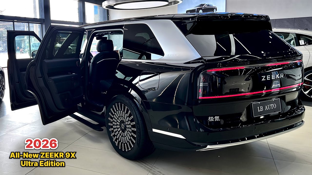 Новинка! Zeekr 9X PHEV Ultra Edition 2026 года — новый высокопроизводительный внедорожник: экстер...