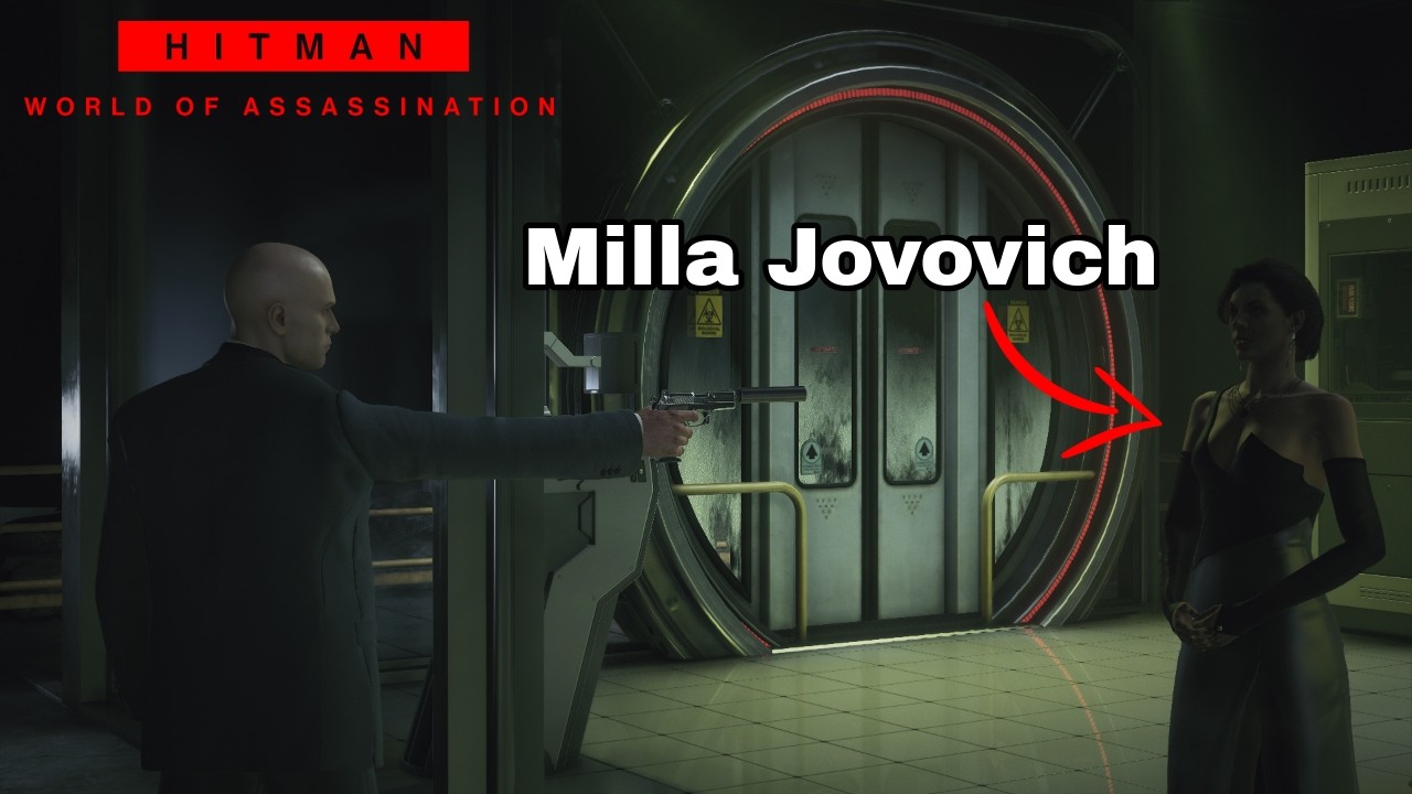 I made a Hitman video with Milla Jovovich