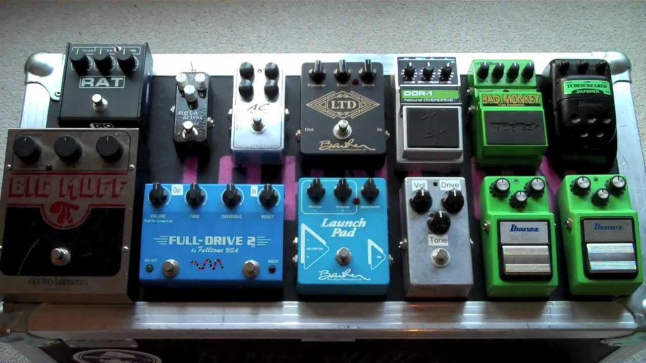 Overdrive Pedal Shootout!