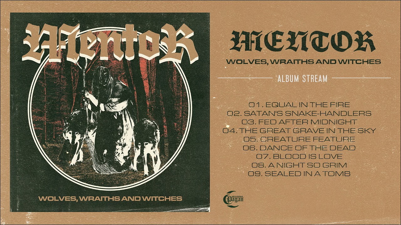 MENTOR - Wolves, Wraiths and Witches [ALBUM STREAM]
