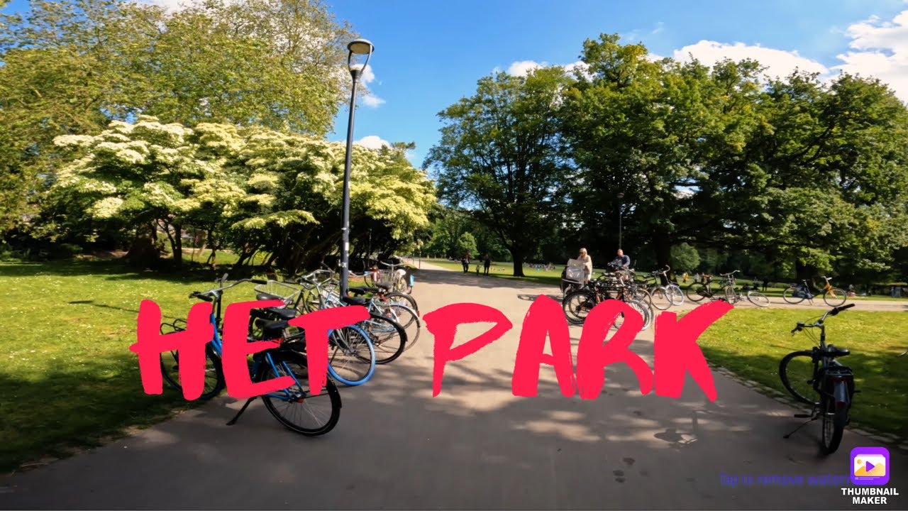 Netherlands 2024 (4K) - Walking in Het Park in Rotterdam