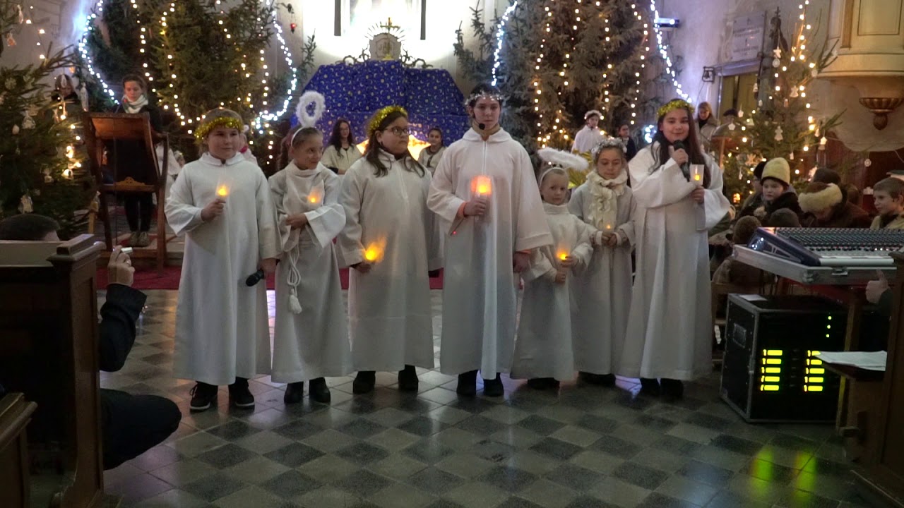Karácsonyi pásztorjáték a katolikus templomban - Polgárdi