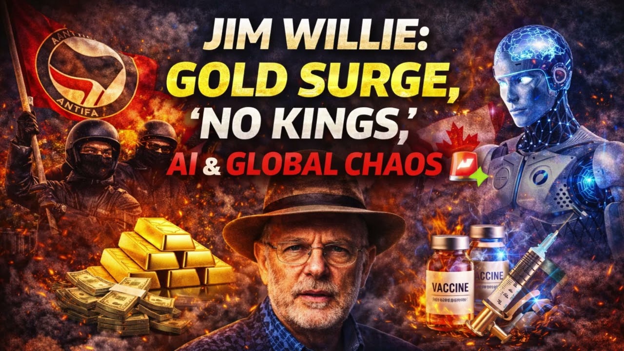 P1 🥇 Jim Willie: Gold Surge, &ldquo;No Kings,&rdquo; AI & Global Chaos