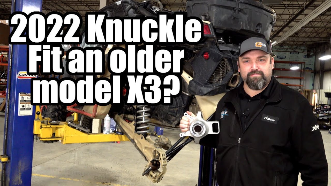 2022 Maverick X3 Rear Knuckle Fit a 2021 and older X3?