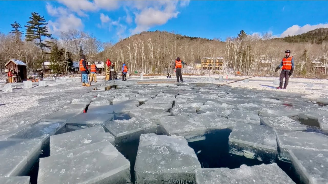 RDC Ice Harvest 2025 on Squam Lake, NH
