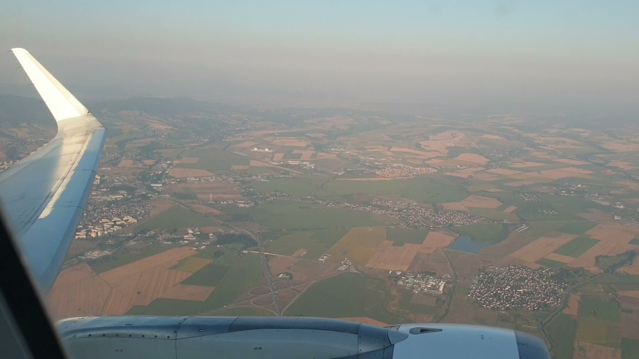 Flight Sofia to Varna, Bulgaria air A320-214. August 2021