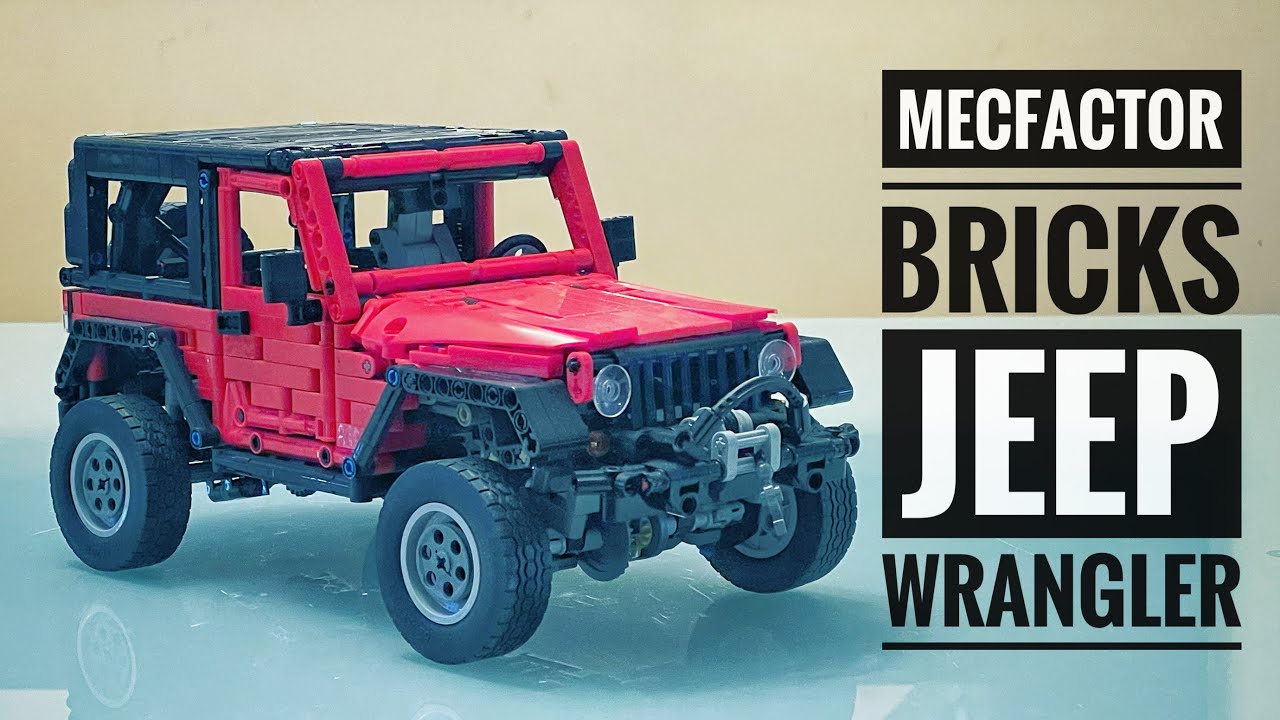 MecFactor Bricks #33005 (Lego Jeep Wrangler) Speed Build & Pictures