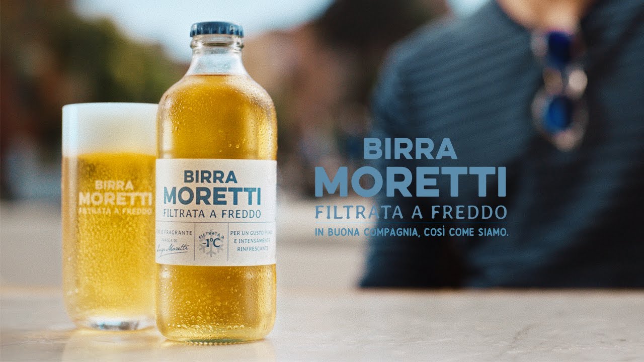 Nuova Birra Moretti Filtrata a Freddo - Spot 2021